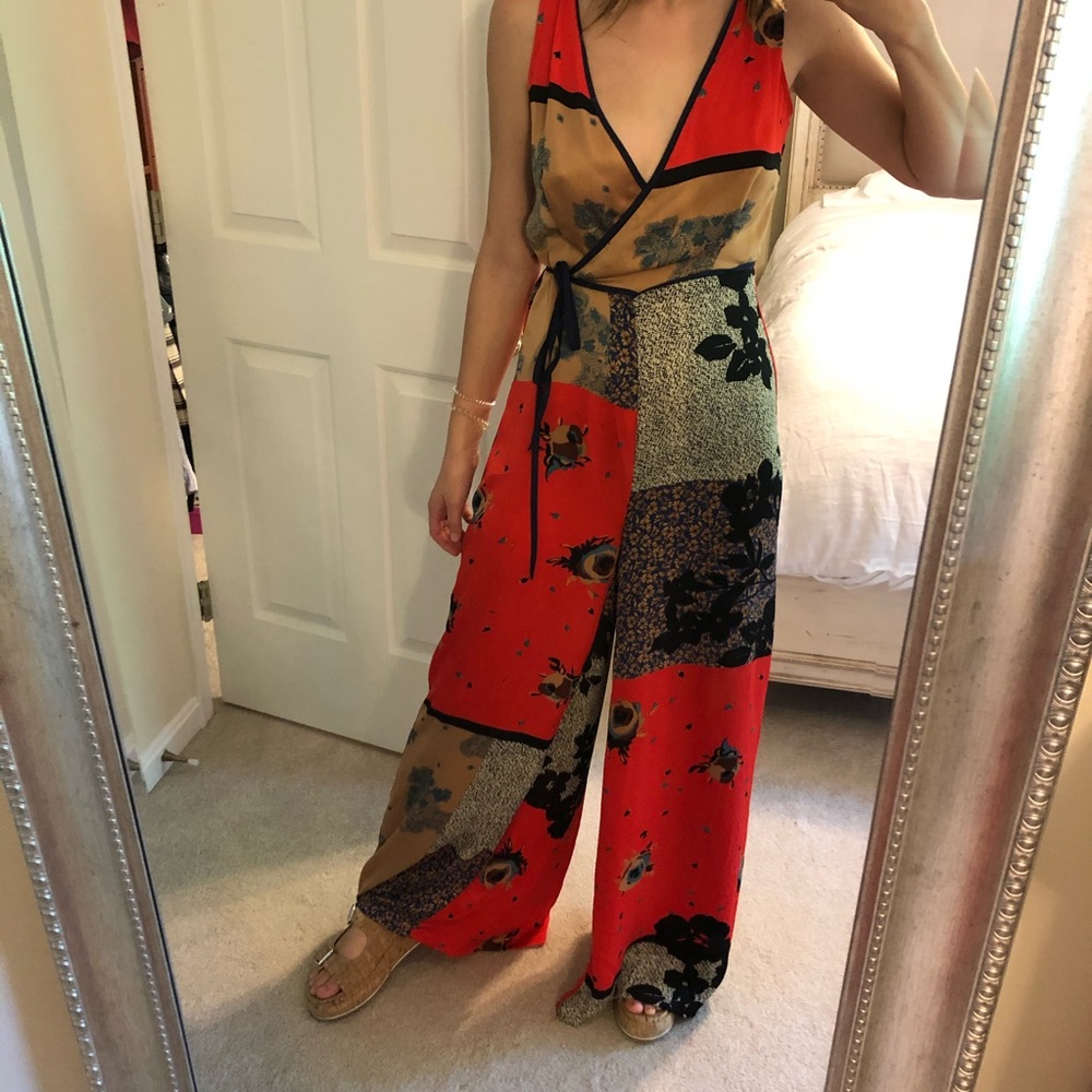 Re:named multi-patterned jumpsuit